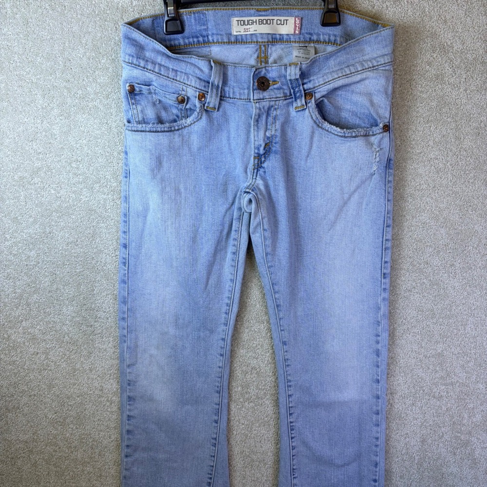 Vintage Levi's Tough Bootcut Jeans Women 7M (Fits 31x31) Blue 527 Low Rise Denim